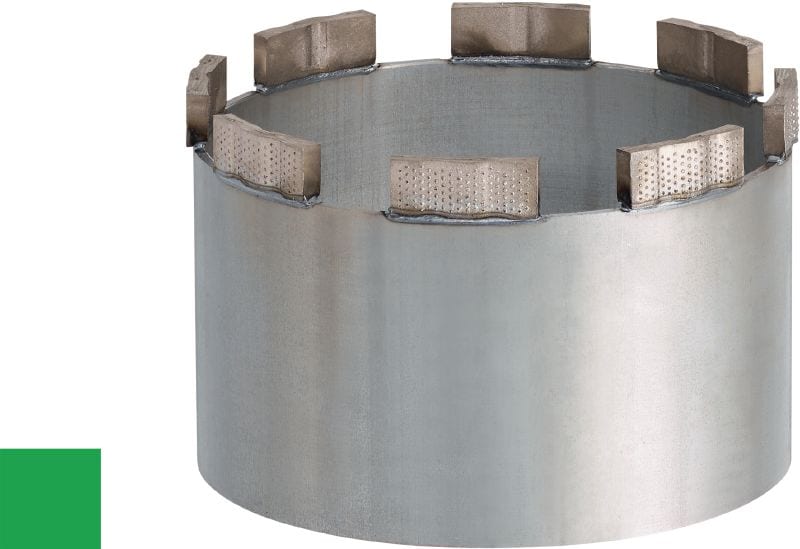 Moduł wymienny SP-H do materiałów abrazyjnych Moduł wymienny premium, przystosowany do lutowania twardego, do wiercenia diamentowego w betonie wysoce abrazyjnym – do wiertnic o mocy ≥ 2,5 kW
