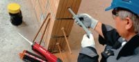 Gładka tuleja kotwy HIT-S Ekonomiczna podatna na cięcie metalowa tuleja siatkowa do zamocowań w murze z pustaków przy użyciu kotew z iniekcyjną żywicą hybrydową Aplikacje 2